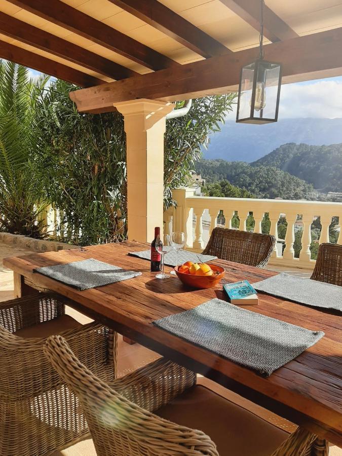 Casa Sol With Private Terrace, Garden, Pool, Beautiful View Port de Sóller Exterior foto